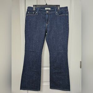 Levi's 545 Jeans Women's 16M (36x29) Blue Low Boot Cut Stretch Mid-Rise Western